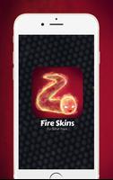 Fire Skin For Slither.io Prank پوسٹر