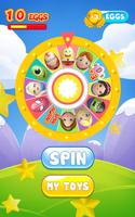 Wheel Of Surprise Eggs Game Affiche