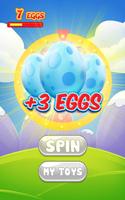 2 Schermata Wheel Of Surprise Eggs Game