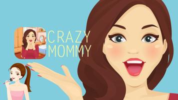 Crazy Mommy Beauty Salon Cartaz