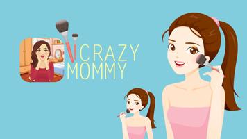 Crazy Mommy Beauty Salon imagem de tela 1