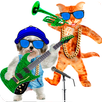 Singing Dog vs Talking Cat APK