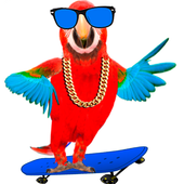 Funny Talking Parrot icon