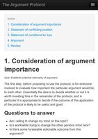 The Argument Protocol الملصق