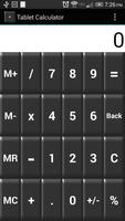 Tablet Calculator Cartaz