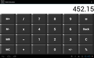 Tablet Calculator imagem de tela 3