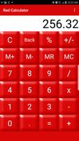 Red Calculator تصوير الشاشة 1