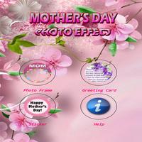 Mothers Day Photo Effect Affiche