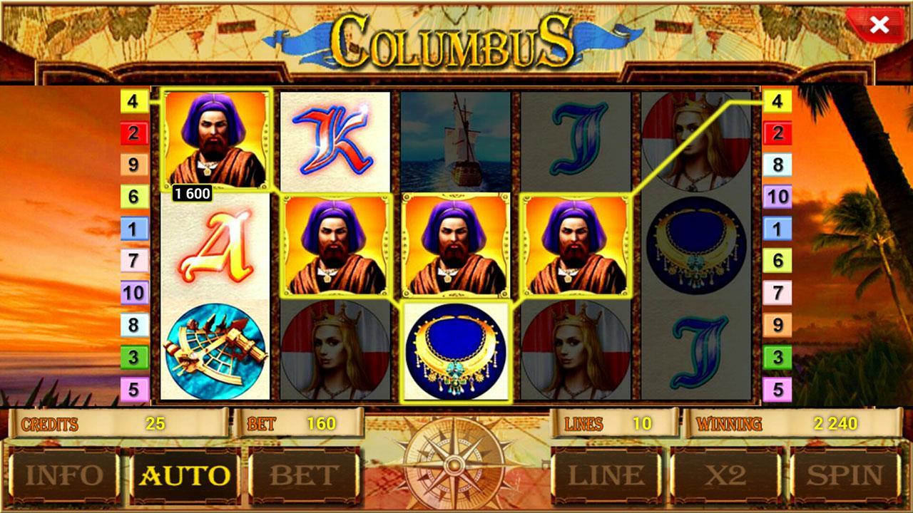 Columbus Deluxe - Free Slot Machine Online - Play Game ᐈ Greentube™ columbus deluxe slot machines online free no download