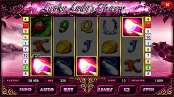 Lucky Lady Charm Deluxe slot capture d'écran 3