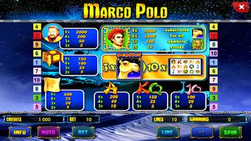 Marco Polo Deluxe slot capture d'écran 1
