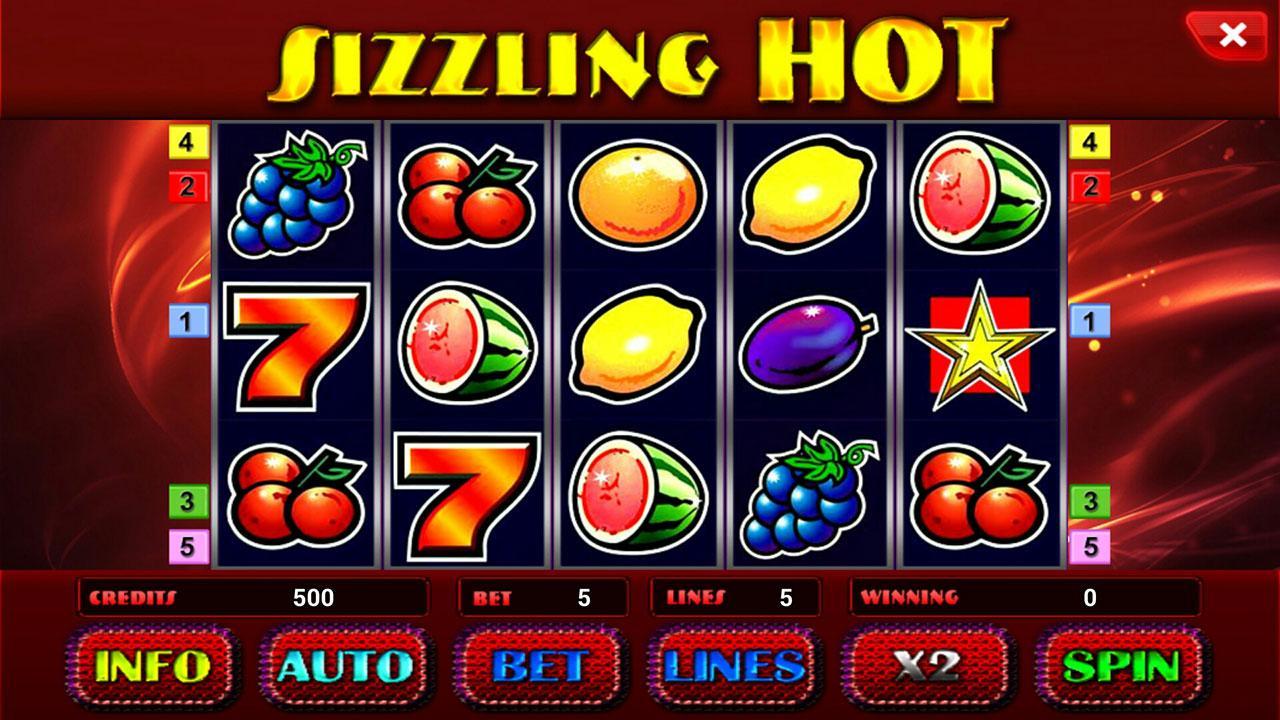 игра sizzling hot