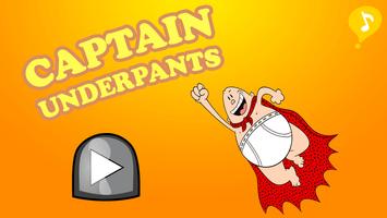 Poster Captain Adventures Underpants