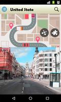 Street Live Map - Vue de la carte de la Terre capture d'écran 2