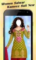 Women Salwar Kameez Suit Cartaz