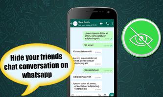 پوستر Unseen no last seen & hidden chat for WhatsApp