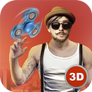 City Gangsters vs Fidget Spinner Super Hero APK
