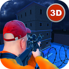 Jail Break Prisoner Sniper Hero FPS Shooter icône