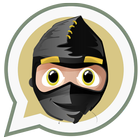 ninja for Whatsapp - hide mode ikona