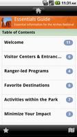 Arches National Park اسکرین شاٹ 1