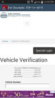 Vehicle verification Pk Online Plakat