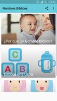 Nombres Biblicos para Bebes 포스터