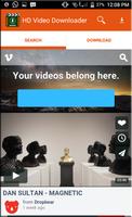 Fast Video Downloader HD capture d'écran 1
