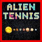 Alien Tennis Zeichen