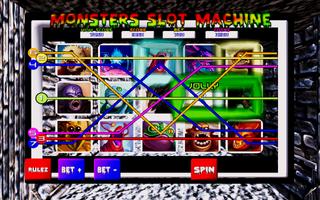 Monsters Slot Machine capture d'écran 3