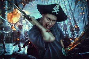 Пират [Pirate] Cartaz