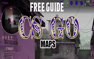 Free Guide CS Go Maps Affiche