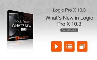 Course for Logic Pro X 10.3 ポスター