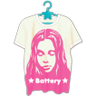 X-girl T-shirt Battery-Free