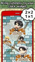 Attack on titan-Clock Free スクリーンショット 3