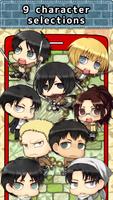 Attack on titan-Clock Free imagem de tela 2