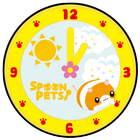 Spoon Pets -Clock- Free ícone