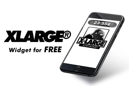 エクストララージ Xlarge 時計 電池ウィジェット Para Android Apk Baixar