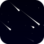 Meteor Night Live Wallpaper icon