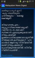 Malayalam News Digest capture d'écran 1