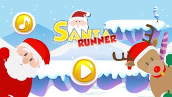 XMAS Santa Epic Runner Dash 2 Affiche