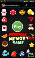 Normal Memory Game Affiche