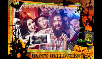 Halloween Photo Frames Beauty Plakat