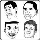 Rage Face . Troll Face icon