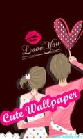 برنامه‌نما วอลเปเปอร์ Cute Wallpaper Love عکس از صفحه