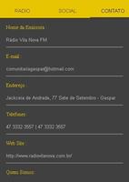 برنامه‌نما Rádio Vila Nova 98.3 FM عکس از صفحه