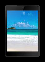 Sunny beach HD Live Wallpaper capture d'écran 3