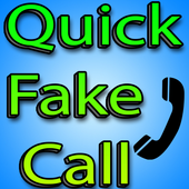 Quick Fake Call icon