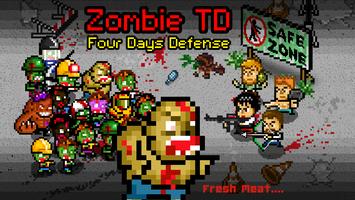 Zombie 4 Day Tower Defense TD imagem de tela 1