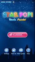 Star Pop - jewel block puzzle الملصق