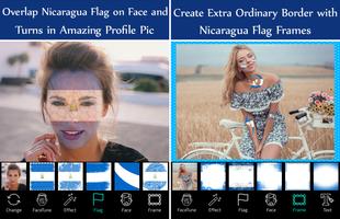 Nicaragua Flag Face Paint 截图 1